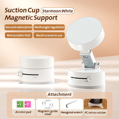 MagGrip - Vacuum Suction Magnetic Phone Holder (Starmoon White)