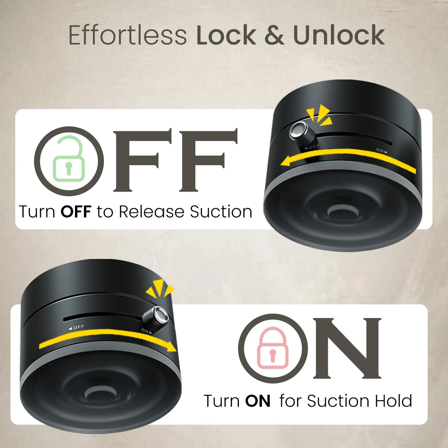 MagGrip - Vacuum Suction Magnetic Phone Holder (Sakura Pink)