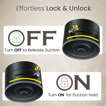 MagGrip - Vacuum Suction Magnetic Phone Holder (Sakura Pink)